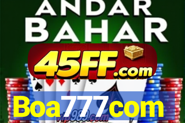 Boa777com
