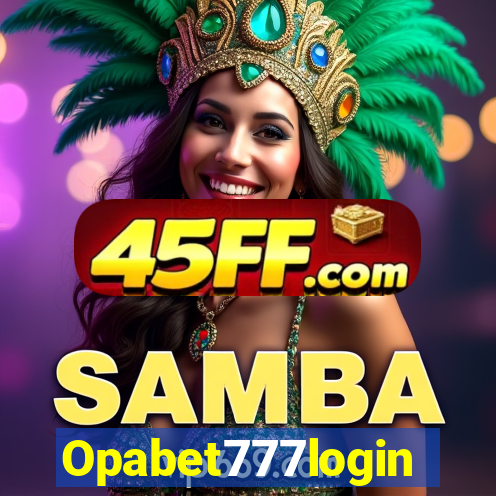 Opabet777login